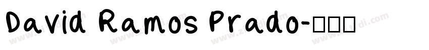 David Ramos Prado字体转换